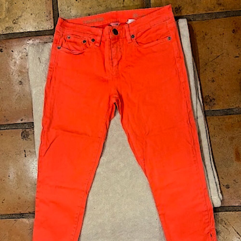 J. Crew "Toothpick" pants, women's 28